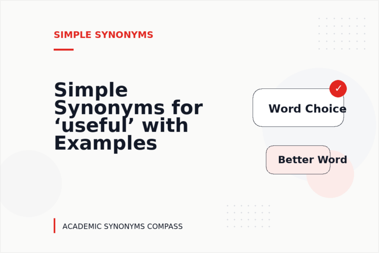 Simple Synonyms for ‘useful’ with Examples Simple Synonyms for ‘useful’ with Examples