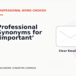 Professional Synonyms for ‘important’