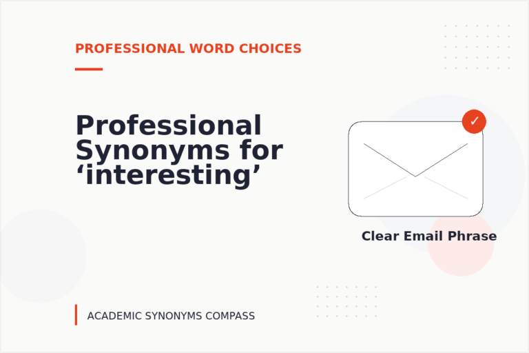 Professional Synonyms for ‘interesting’