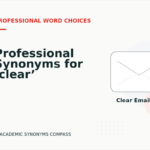 Professional Synonyms for ‘clear’