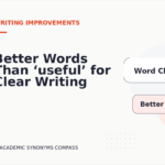 Better Words Than ‘useful’ for Clear Writing