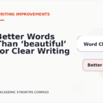 Better Words Than ‘beautiful’ for Clear Writing
