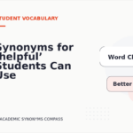 Synonyms for ‘helpful’ Students Can Use