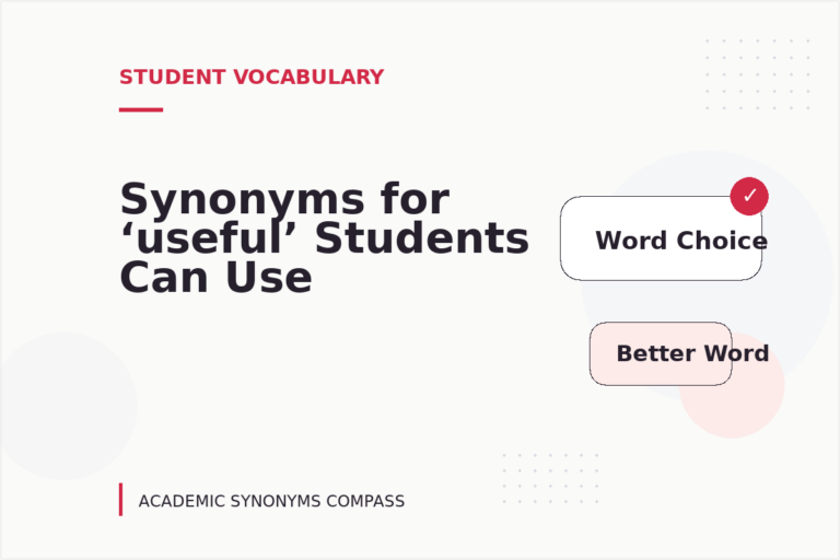Synonyms for ‘useful’ Students Can Use Synonyms for ‘useful’ Students Can Use