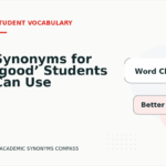 Synonyms for ‘good’ Students Can Use