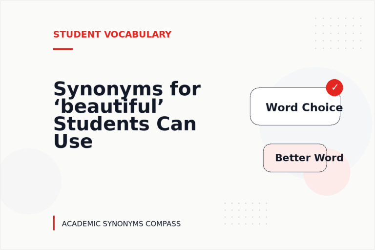 Synonyms for ‘beautiful’ Students Can Use Synonyms for ‘beautiful’ Students Can Use
